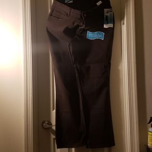 Brown Straight Leg Jeans